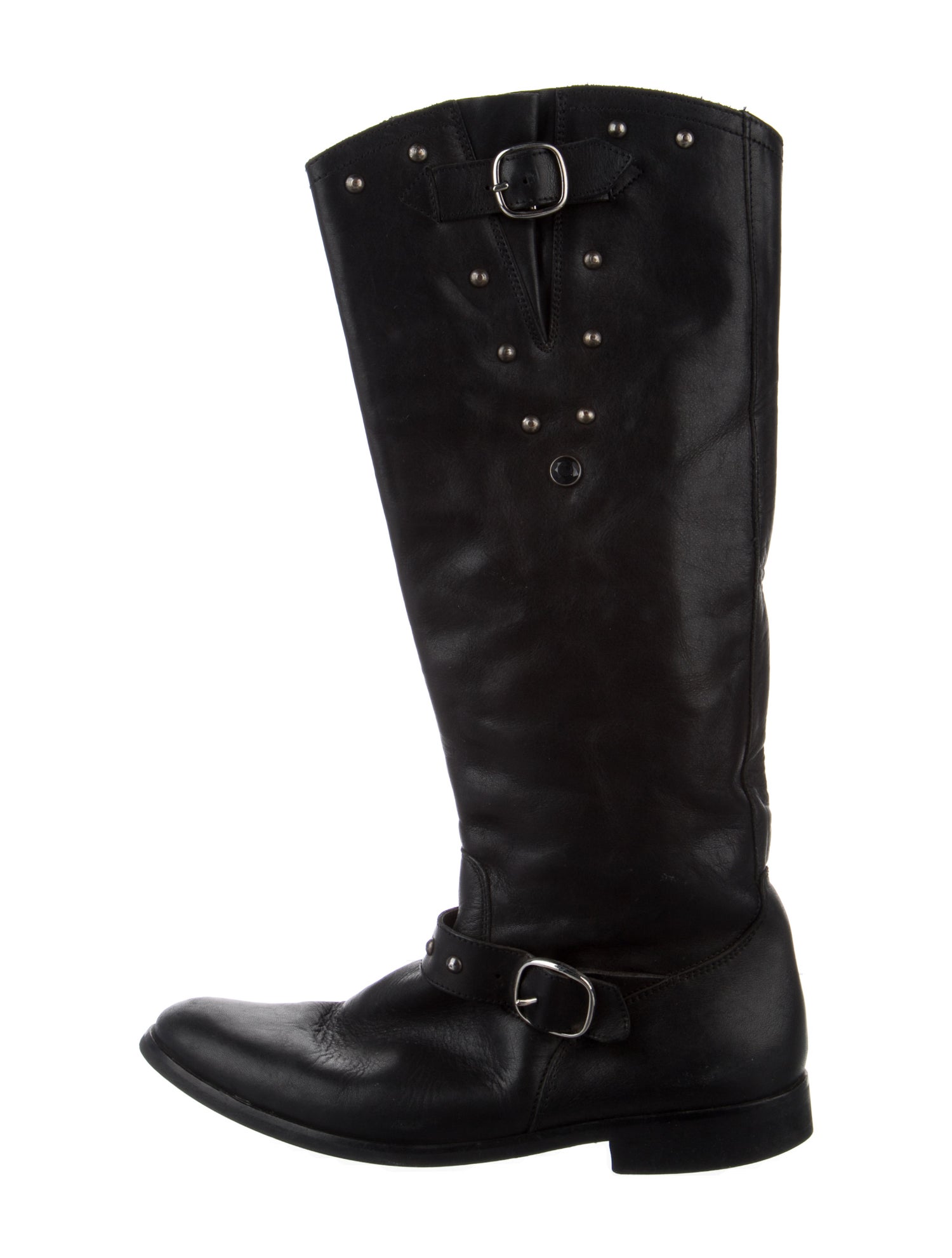 Golden Goose Leather Riding Boots