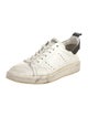 Golden Goose Leather Colorblock Pattern Sneakers