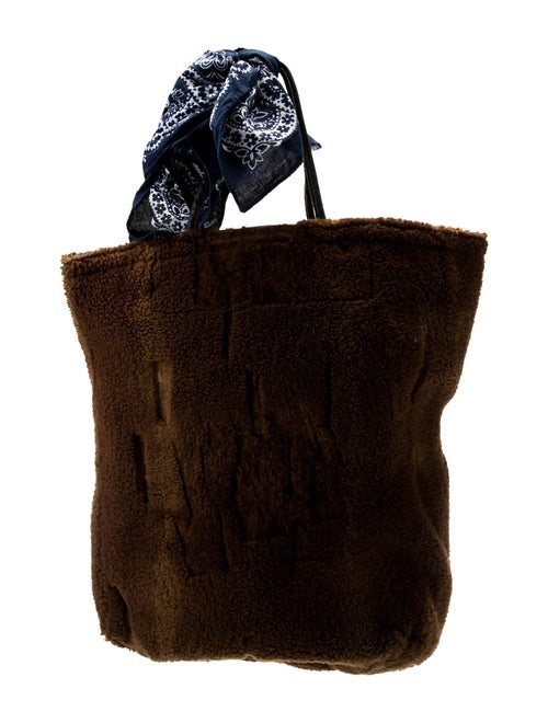 Golden Goose Shearling Bucket Bag