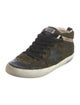 Golden Goose Canvas Distressed Accents Sneakers