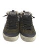 Golden Goose Canvas Distressed Accents Sneakers