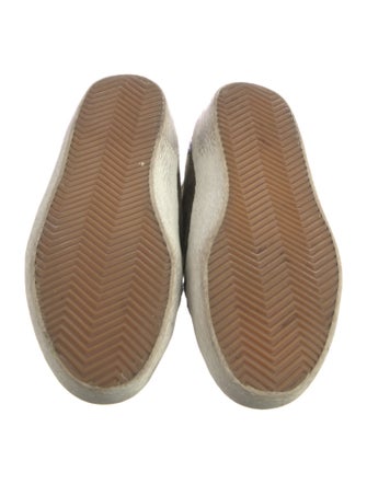 Golden Goose Canvas Distressed Accents Sneakers