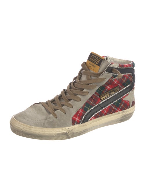 Golden Goose Suede Printed Sneakers