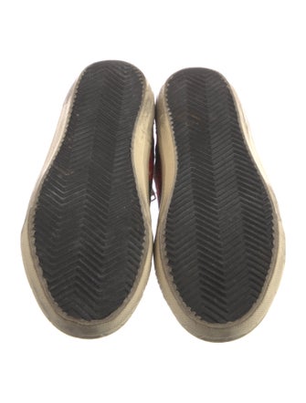 Golden Goose Suede Printed Sneakers