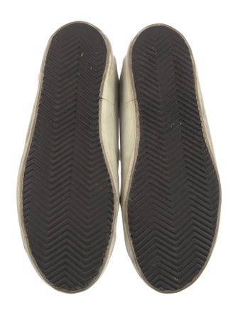 Golden Goose Leather Colorblock Pattern Sneakers