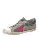 Golden Goose Canvas Printed Sneakers