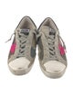 Golden Goose Canvas Printed Sneakers