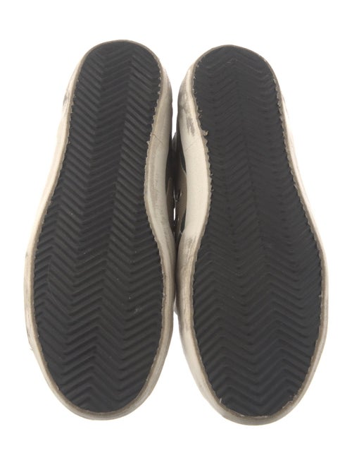 Golden Goose Canvas Printed Sneakers