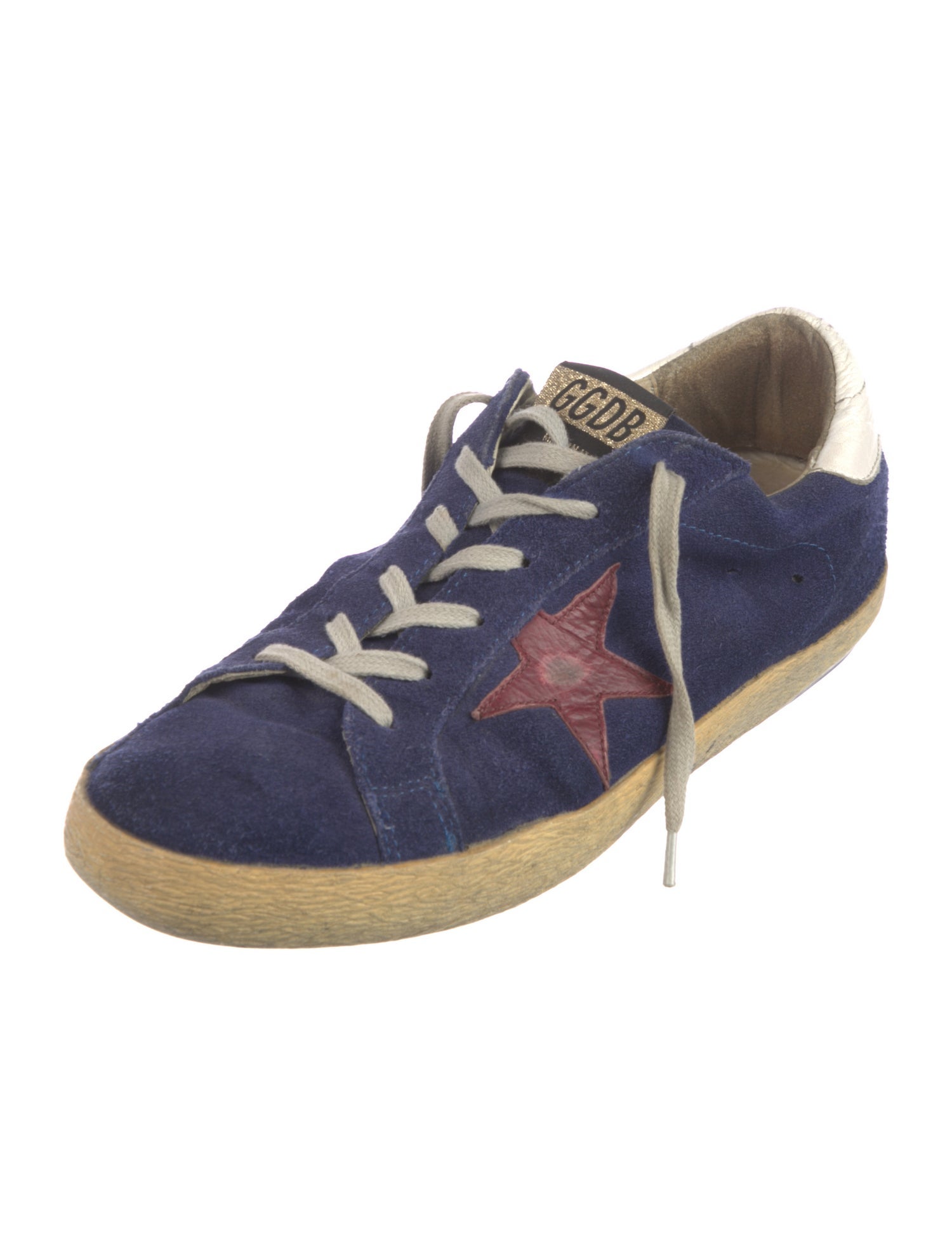 Golden Goose Suede Printed Sneakers