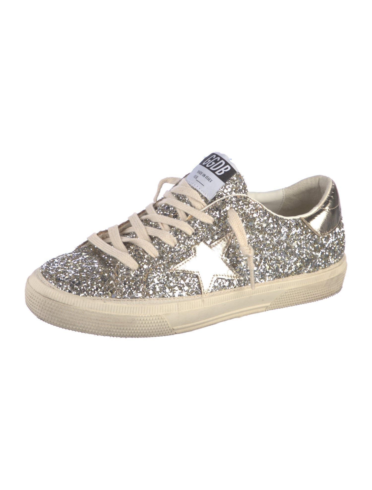 Golden Goose Glitter Glitter Accents Sneakers