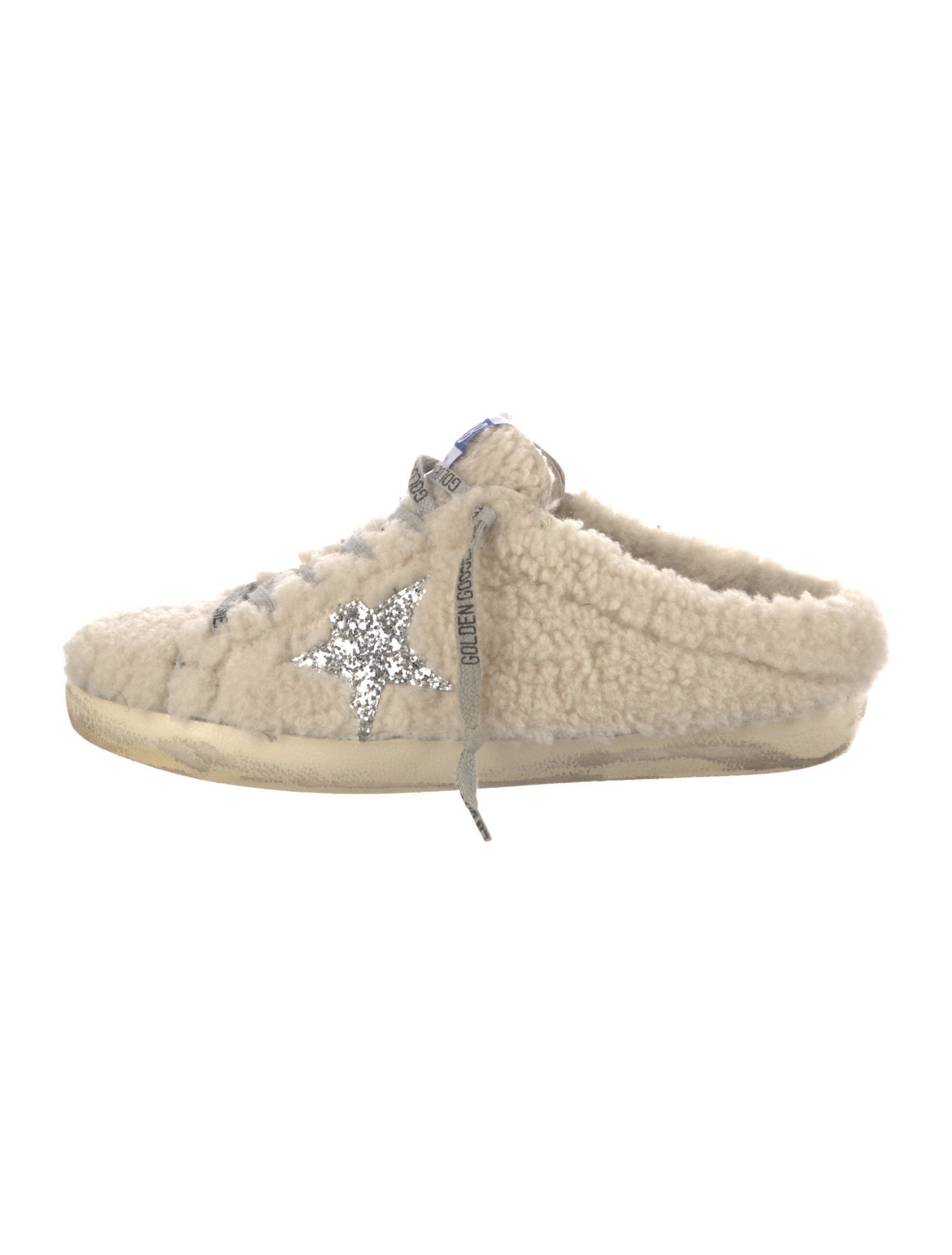 Golden Goose Super-Star Shearling Mules