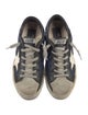 Golden Goose Glitter Colorblock Pattern Sneakers