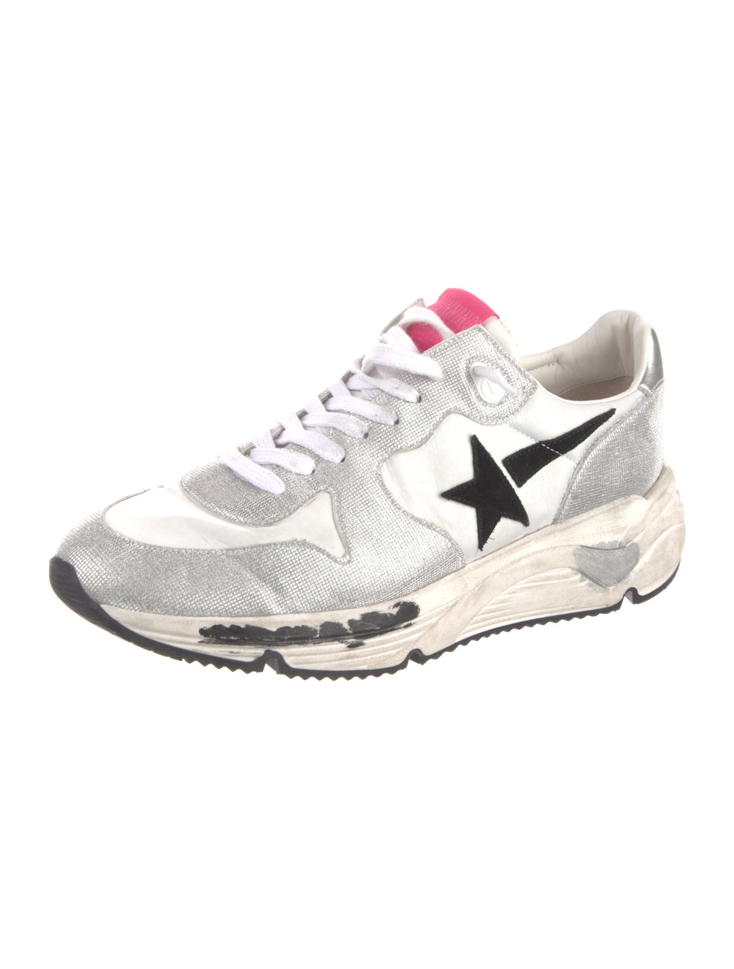 Golden Goose Leather Athletic Sneakers