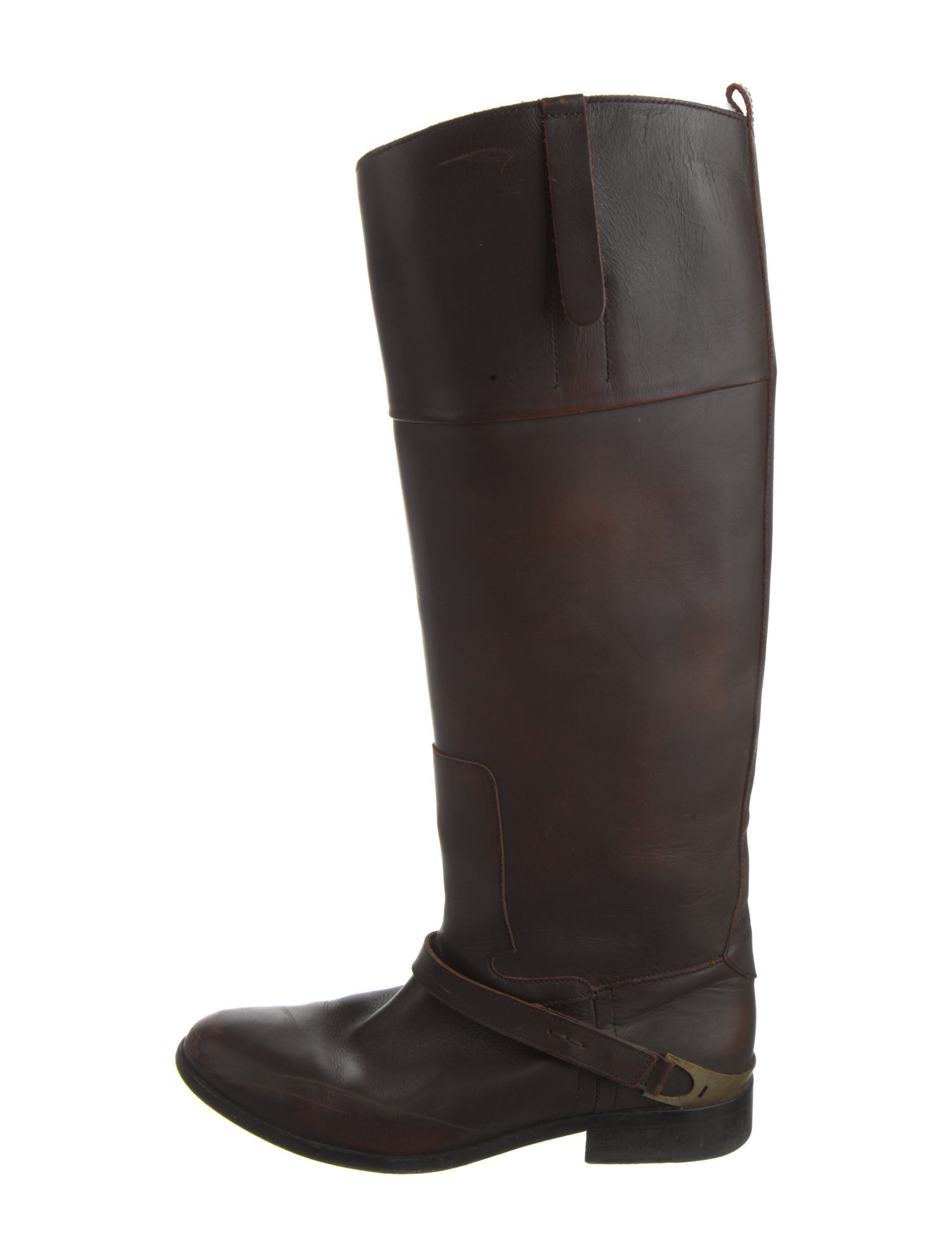 Golden Goose Leather Riding Boots