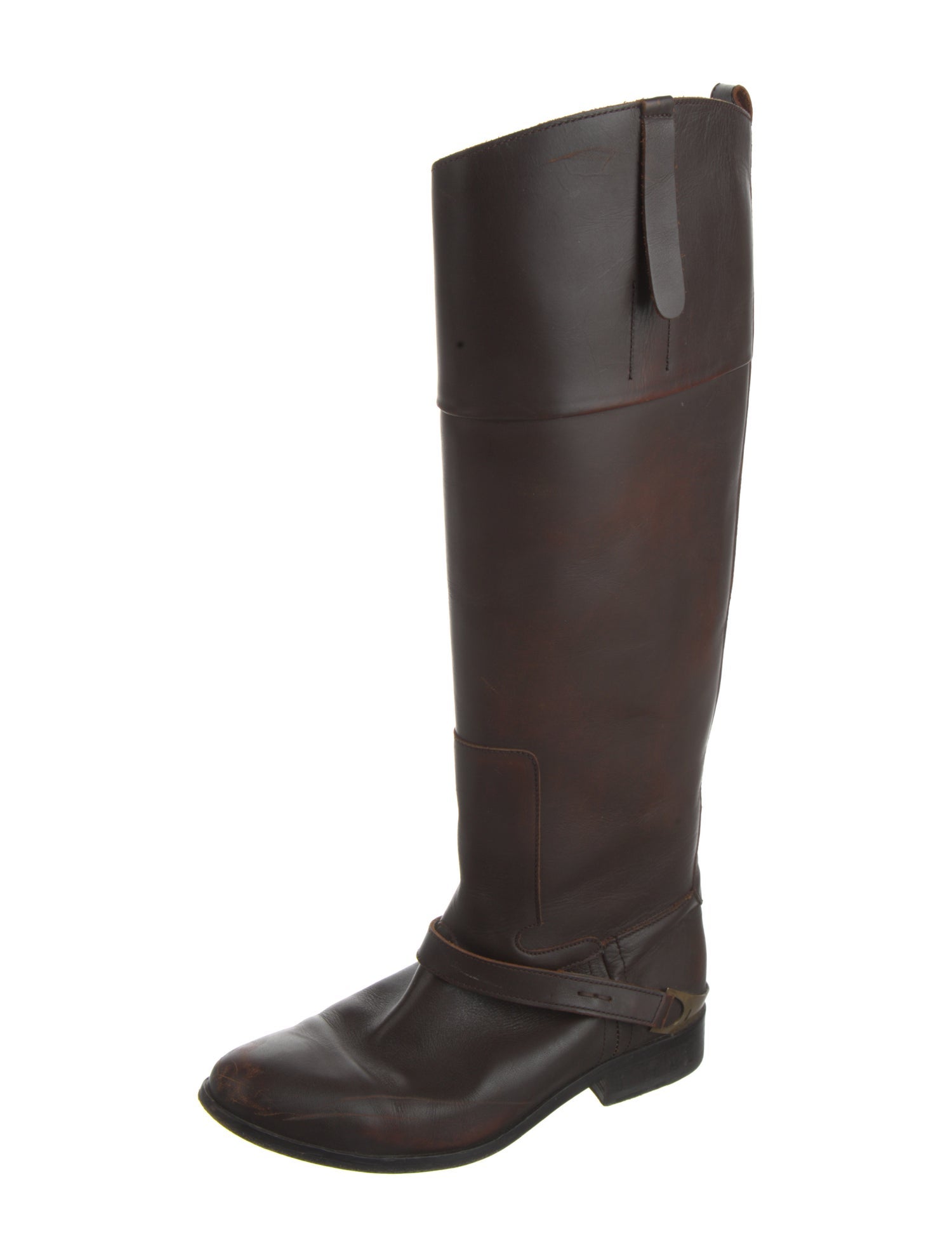 Golden Goose Leather Riding Boots