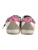 Golden Goose Leather Printed Sneakers
