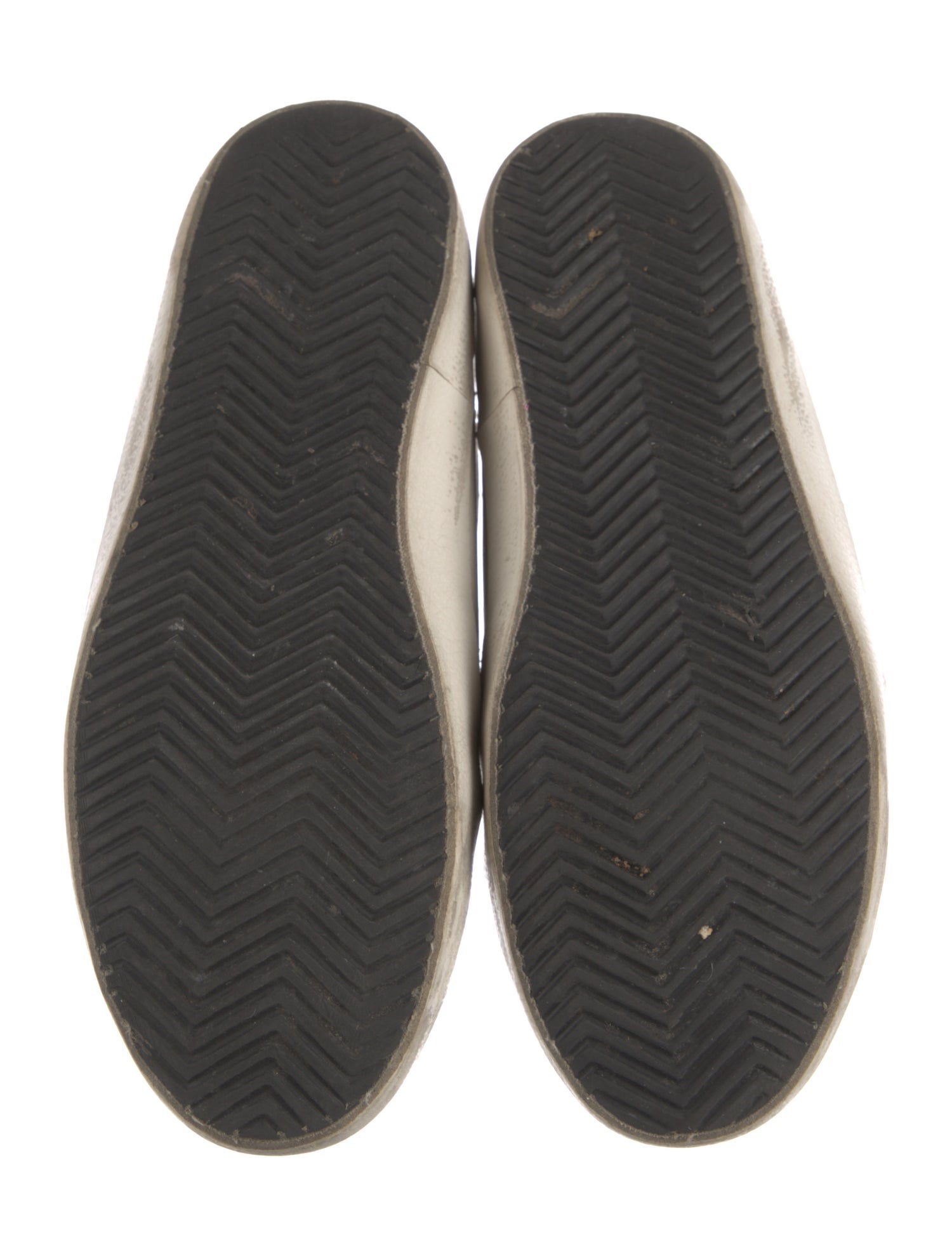 Golden Goose Leather Printed Sneakers