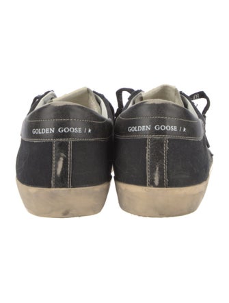 Golden Goose Canvas Distressed Accents Sneakers