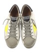 Golden Goose Leather Colorblock Pattern Sneakers