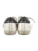 Golden Goose Leather Colorblock Pattern Sneakers