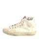 Golden Goose Canvas Distressed Accents Sneakers