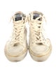 Golden Goose Canvas Distressed Accents Sneakers