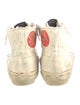 Golden Goose Canvas Distressed Accents Sneakers