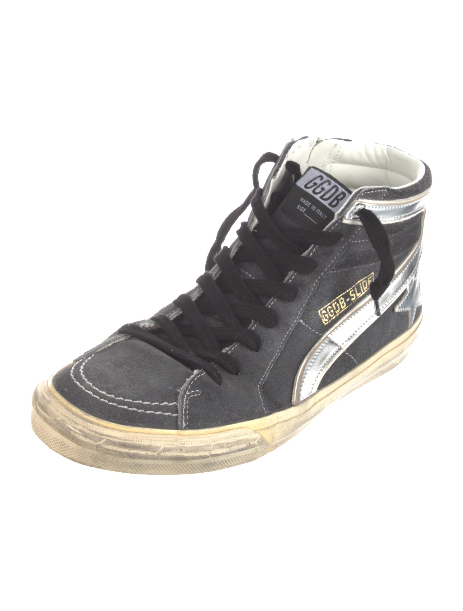 Golden Goose Suede Printed Sneakers