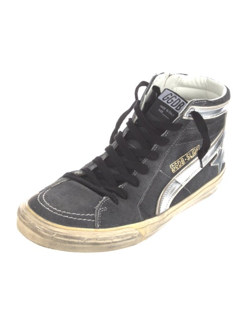 Golden Goose Suede Printed Sneakers