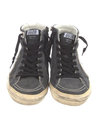 Golden Goose Suede Printed Sneakers