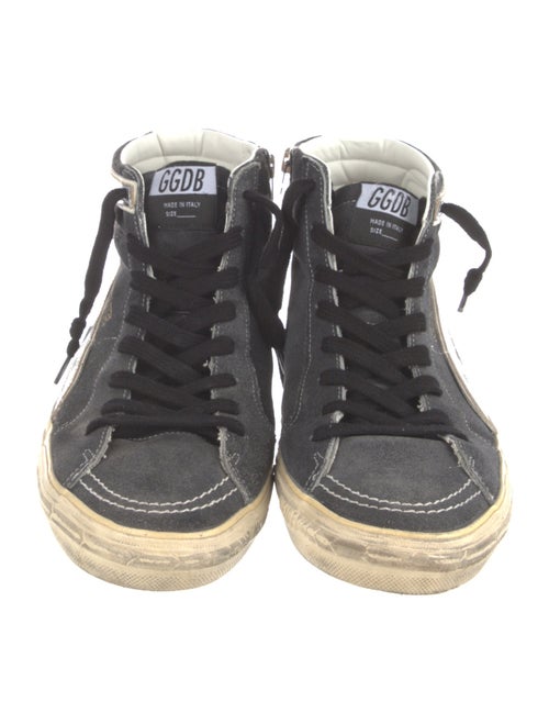 Golden Goose Suede Printed Sneakers