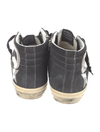 Golden Goose Suede Printed Sneakers