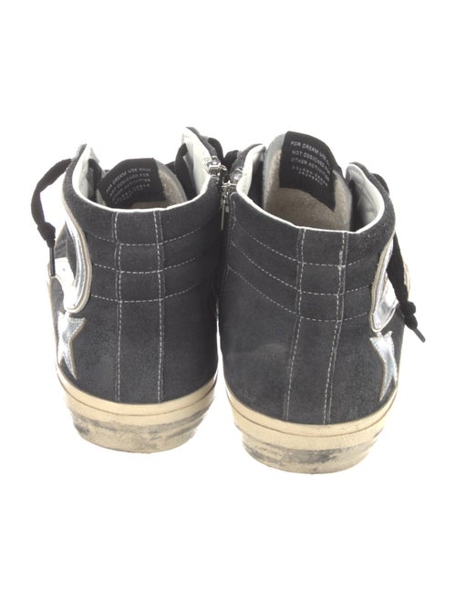 Golden Goose Suede Printed Sneakers