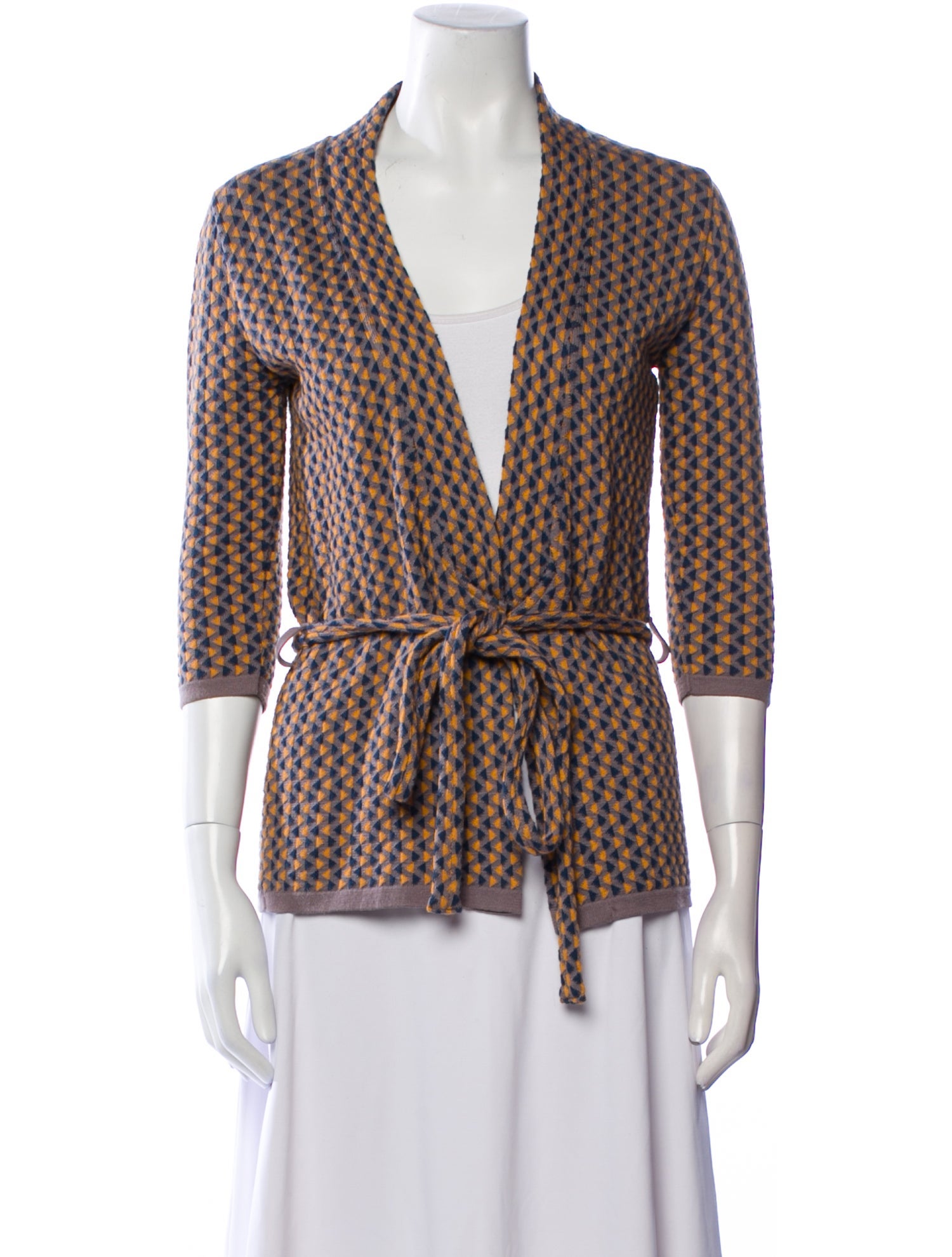 Golden Goose Printed V-Neck Sweater