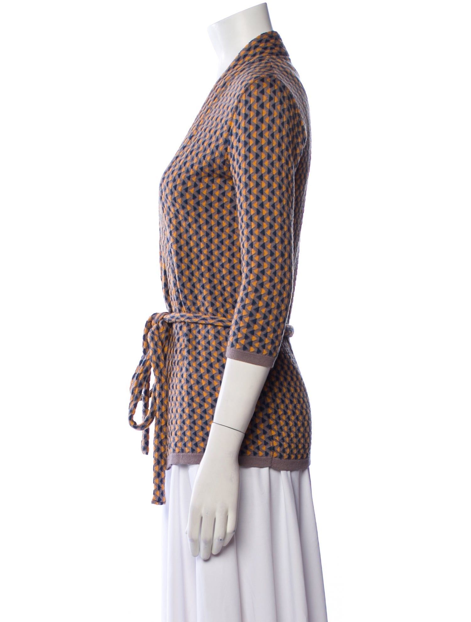 Golden Goose Printed V-Neck Sweater