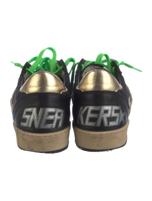 Golden Goose Mesh Printed Sneakers