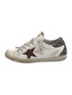 Golden Goose Leather Printed Sneakers