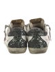 Golden Goose Leather Printed Sneakers