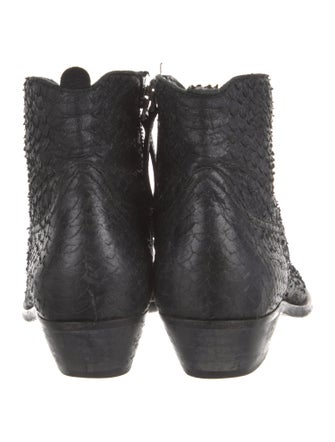 Golden Goose Python Western Boots
