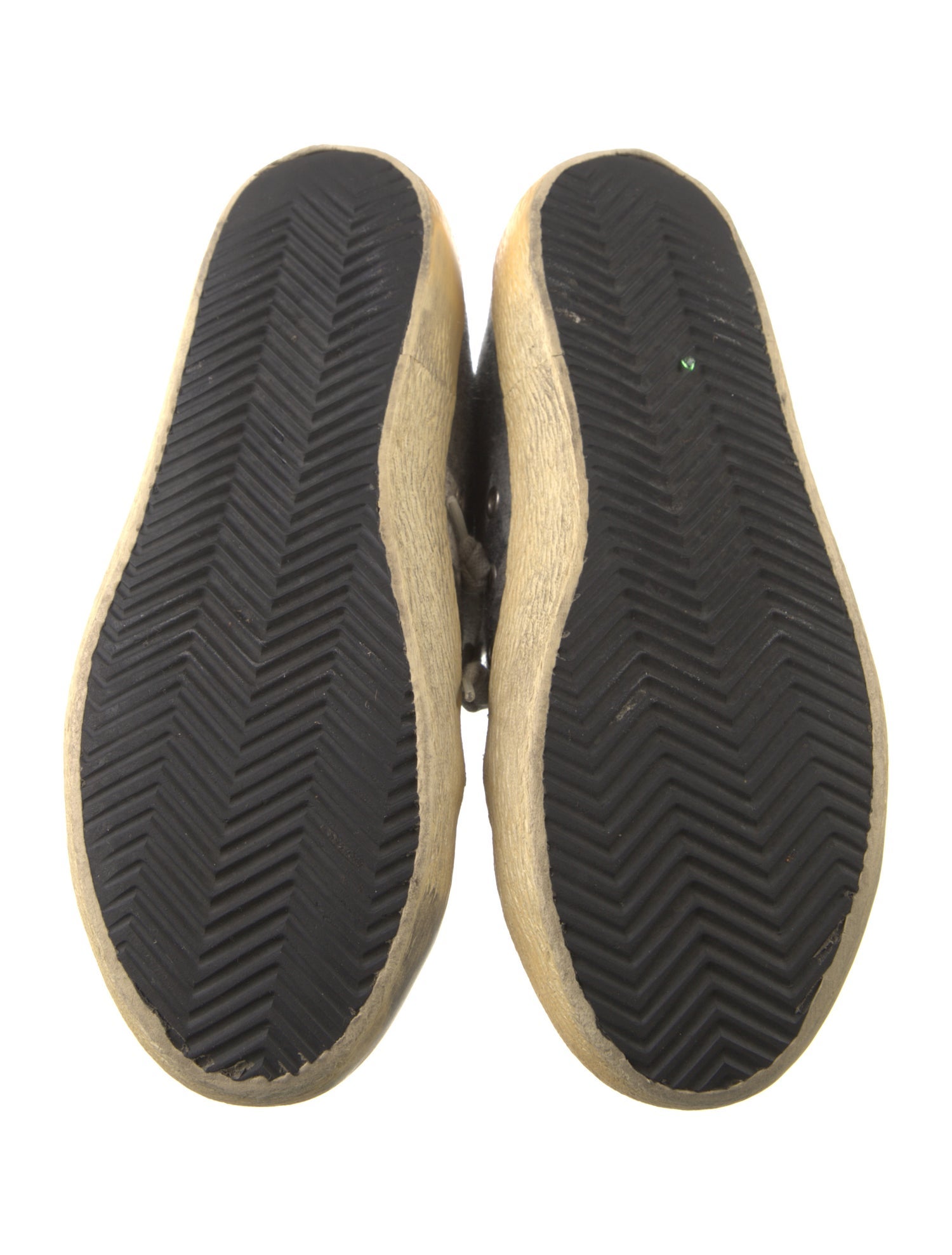 Golden Goose Wool Printed Sneakers