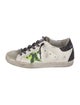 Golden Goose Leather Colorblock Pattern Sneakers
