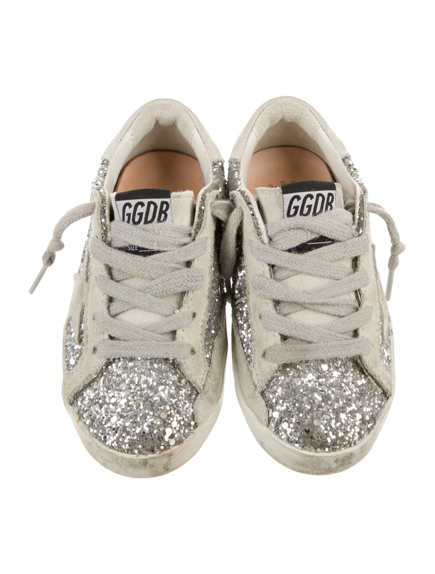 Golden Goose Girls' Glitter Low Top Sneakers
