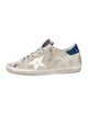 Golden Goose Suede Animal Print Sneakers