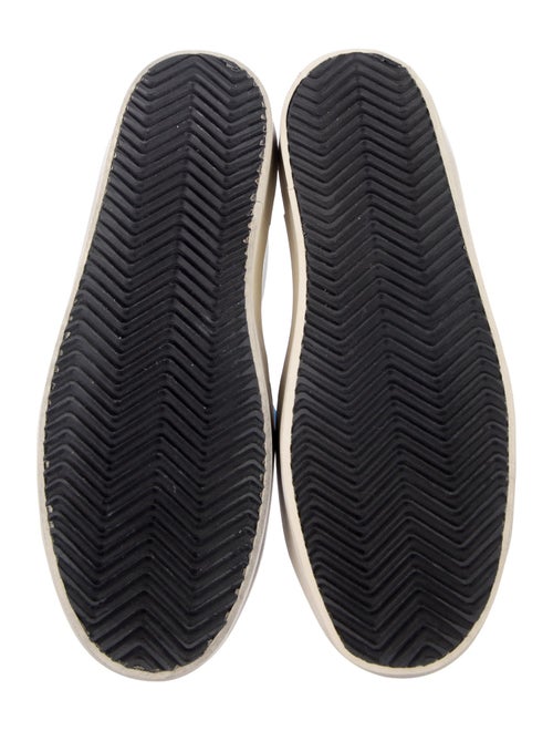 Golden Goose Leather Printed Sneakers