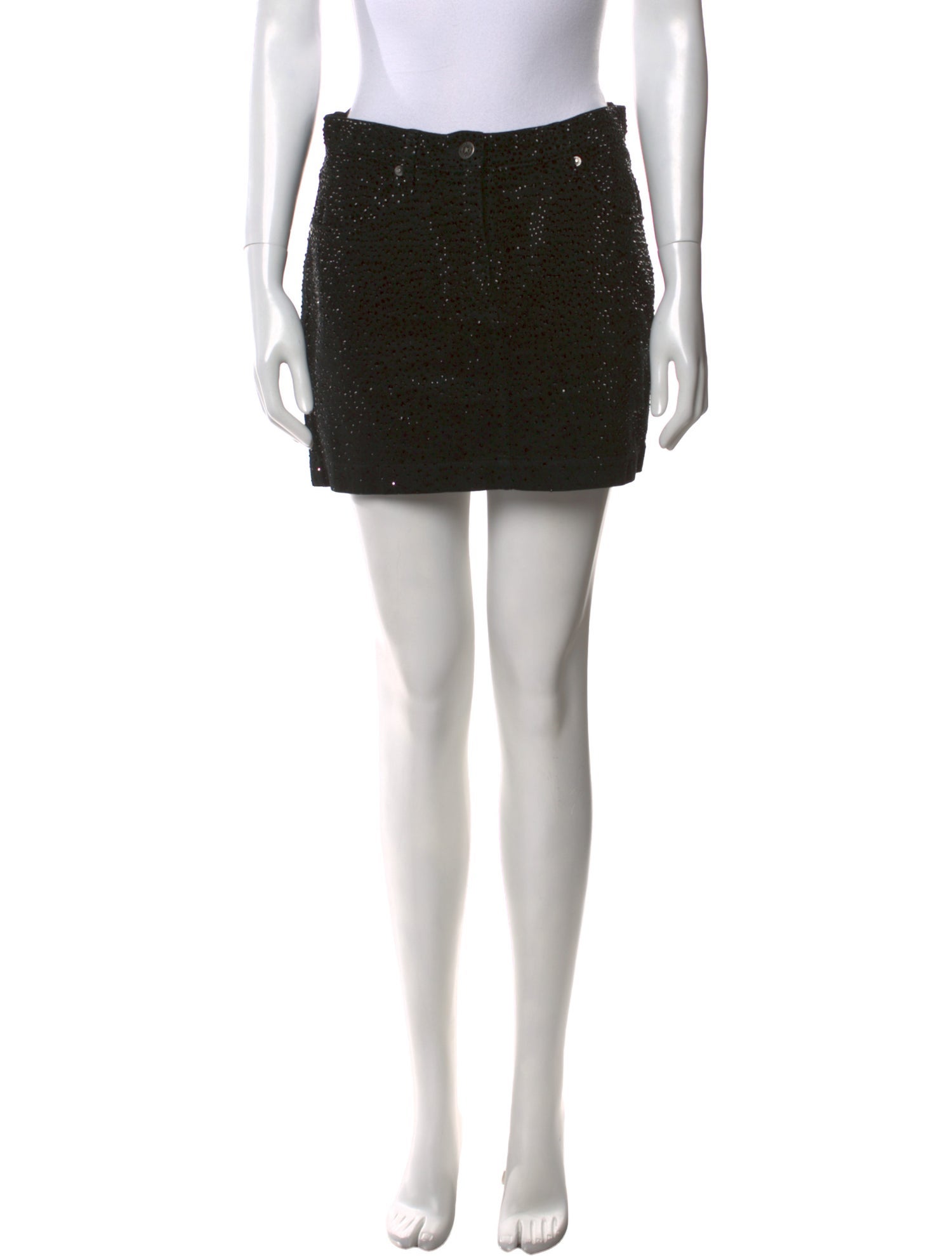 Golden Goose Studded Accents Mini Skirt