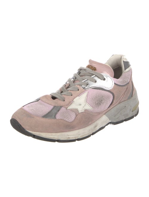Golden Goose Mesh Printed Sneakers