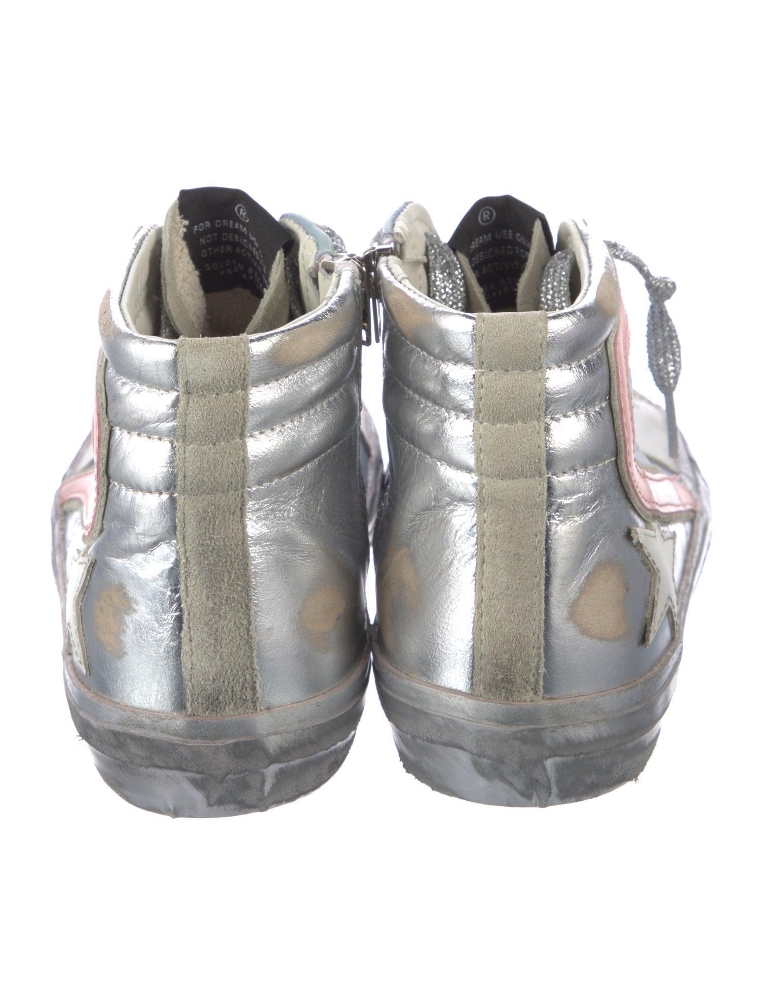 Leather Printed Sneakers