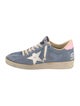Golden Goose Suede Printed Sneakers