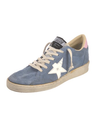 Golden Goose Suede Printed Sneakers