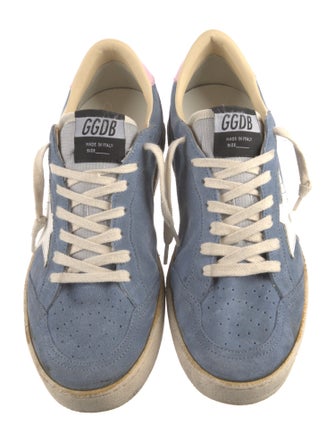 Golden Goose Suede Printed Sneakers
